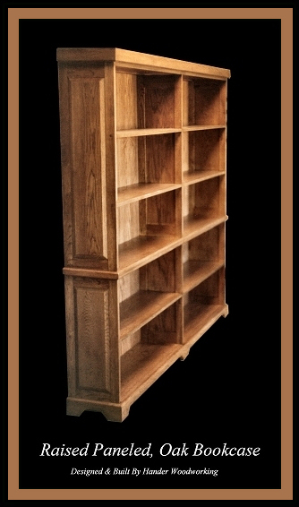 oak bookcase