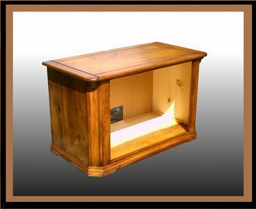 Custom Built TV Cabinet, Hander Woodworking