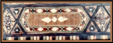 Middle Eastern Game Table, Hander Woodworking