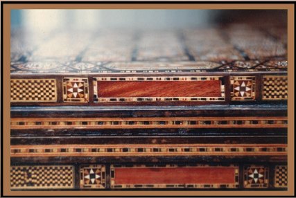 Middle Eastern Game Table, Hander Woodworking