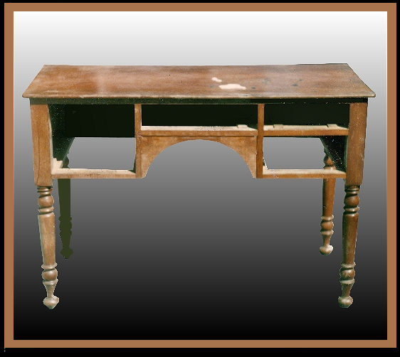 Mahogany writing desk