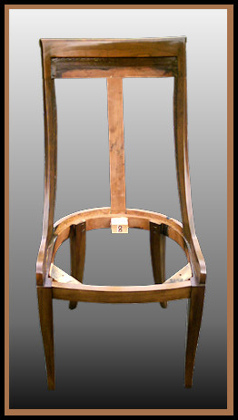 Steamed Chair Back, Hander Woodworking