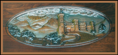 Walnut Living Room Set, Hander Woodworking